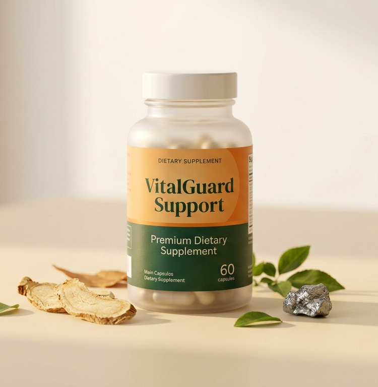 VitalGuard Support — Φυσικό Συμπλήρωμα Διατροφής 60 κάψουλες